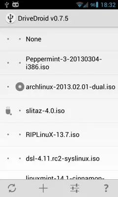 DriveDroid android App screenshot 3